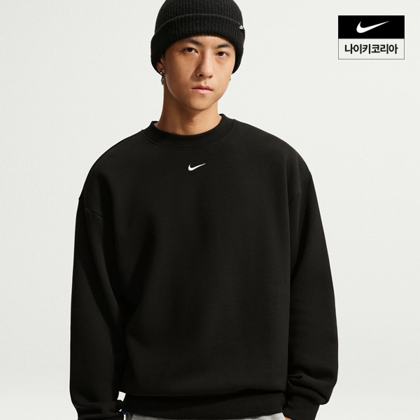 솔로 플리스 크루넥 스웻셔츠 NIKE IX1937-001 상품 이미지