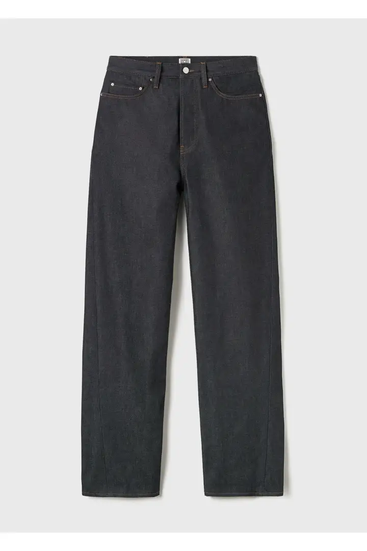 트위스티드 심 데님 풀 렝스 로우