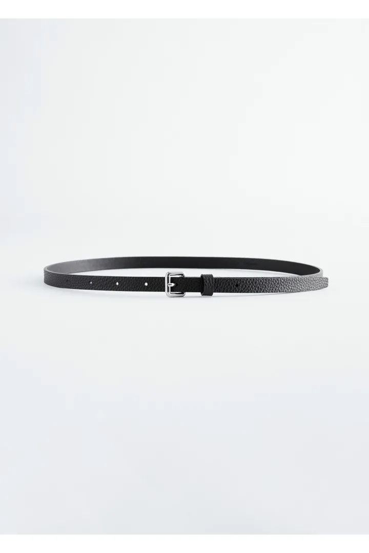 &OS image Style With default 1 of null in 슬림 레더 벨트