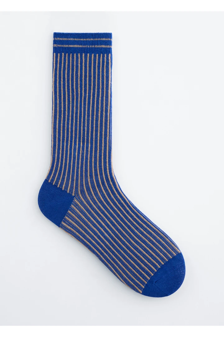 앤아더스토리즈 스트라이프 삭스의 블루, 스트라이프컬러 Product입니다.