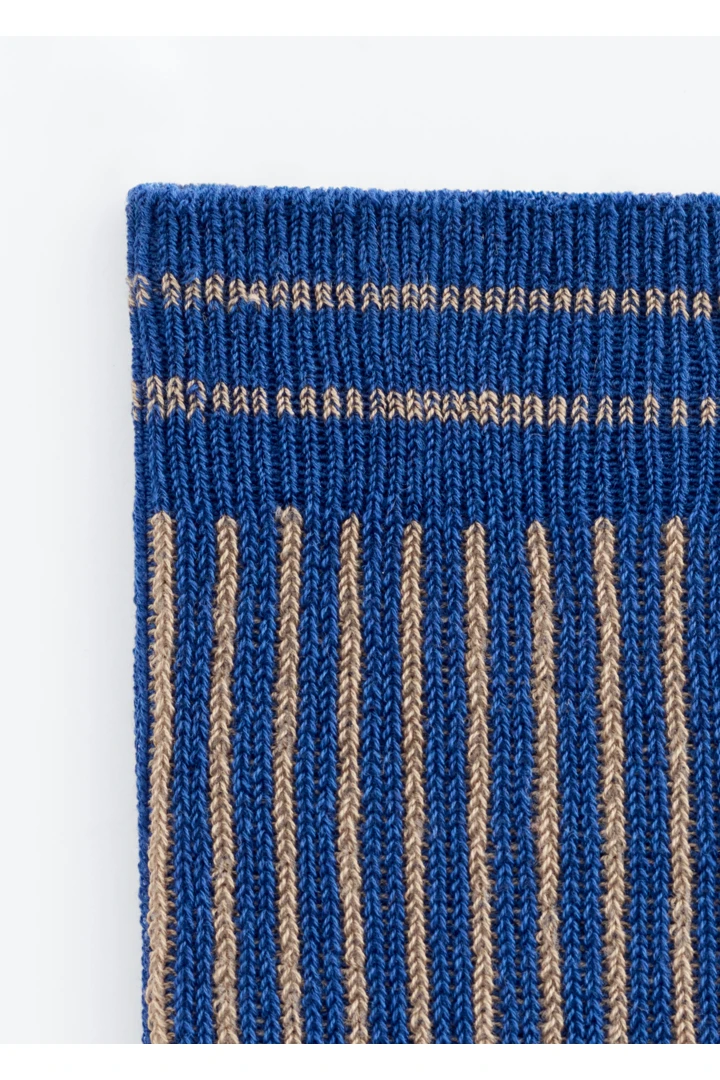 앤아더스토리즈 스트라이프 삭스의 블루, 스트라이프컬러 Detail입니다.