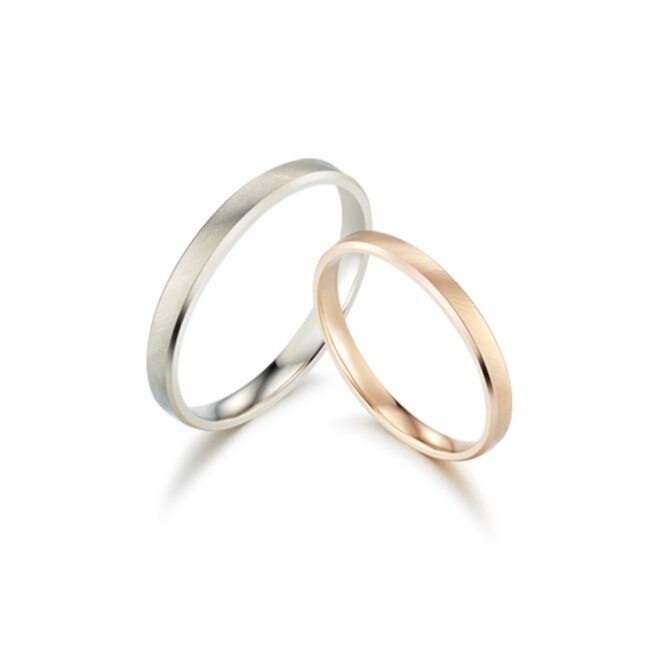 [현대백화점] [H.Point Pay현대백화점카드5%즉시할인~03/29]우디라인(BG) 남여 커플반지  282600004/1470 14K 골든듀 AMC CH +할인쿠폰