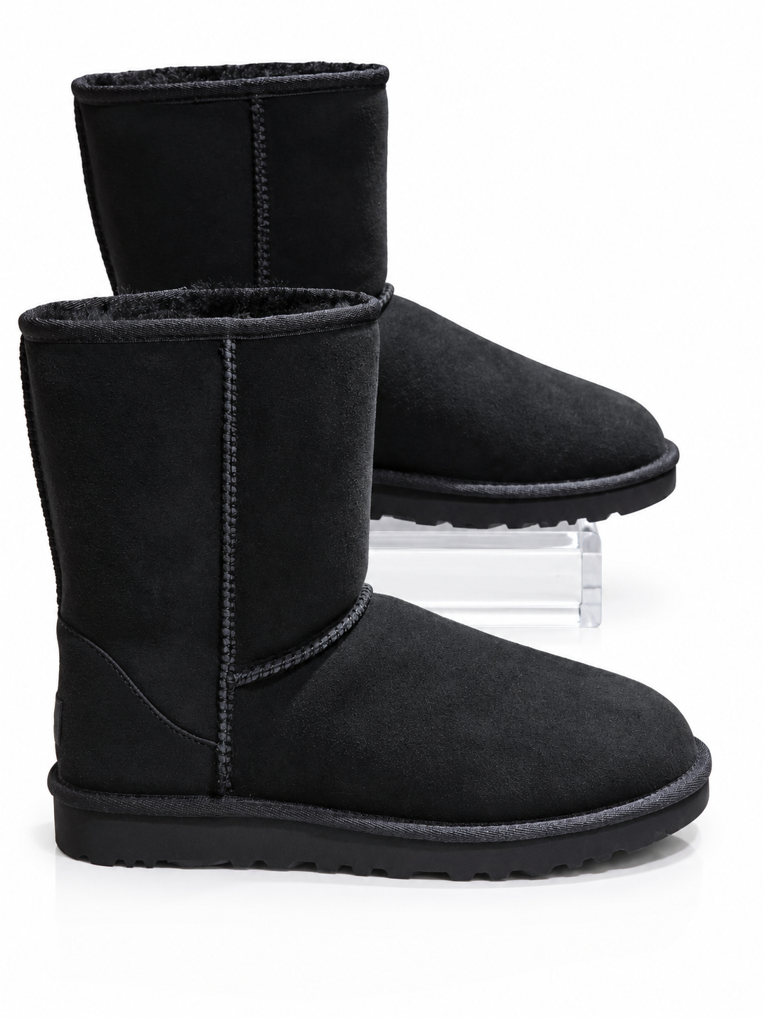 UGG 어그 클래식 숏 II 블랙 (166N302604) 여성 부츠 상품 이미지
