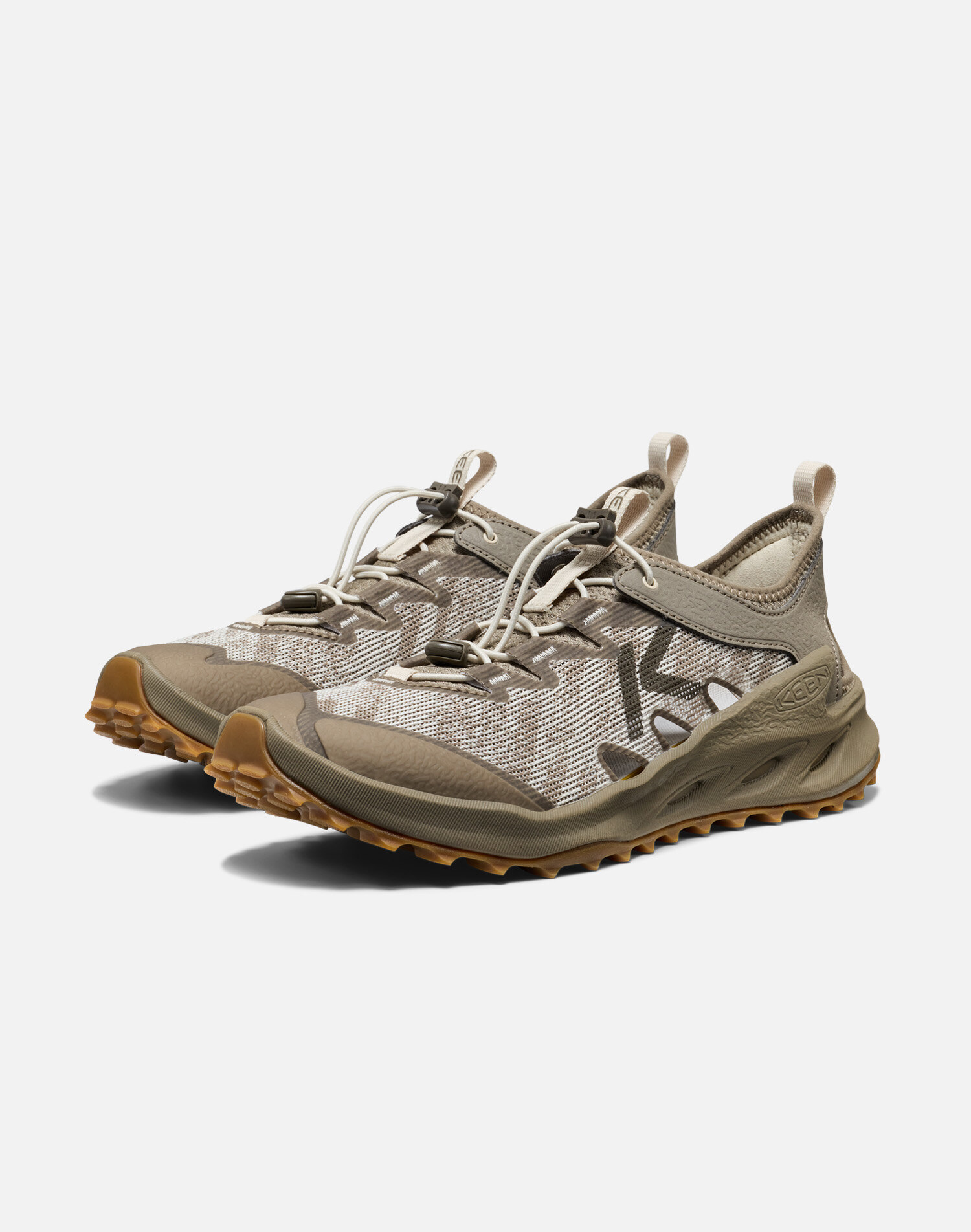 주식회사 LF [현대백화점] [H.Point Pay현대백화점카드5%즉시할인~04/05]26SS 자이오닉 어드벤처 진한 베이지 남성 샌들 KNSO6E170I3 +할인쿠폰