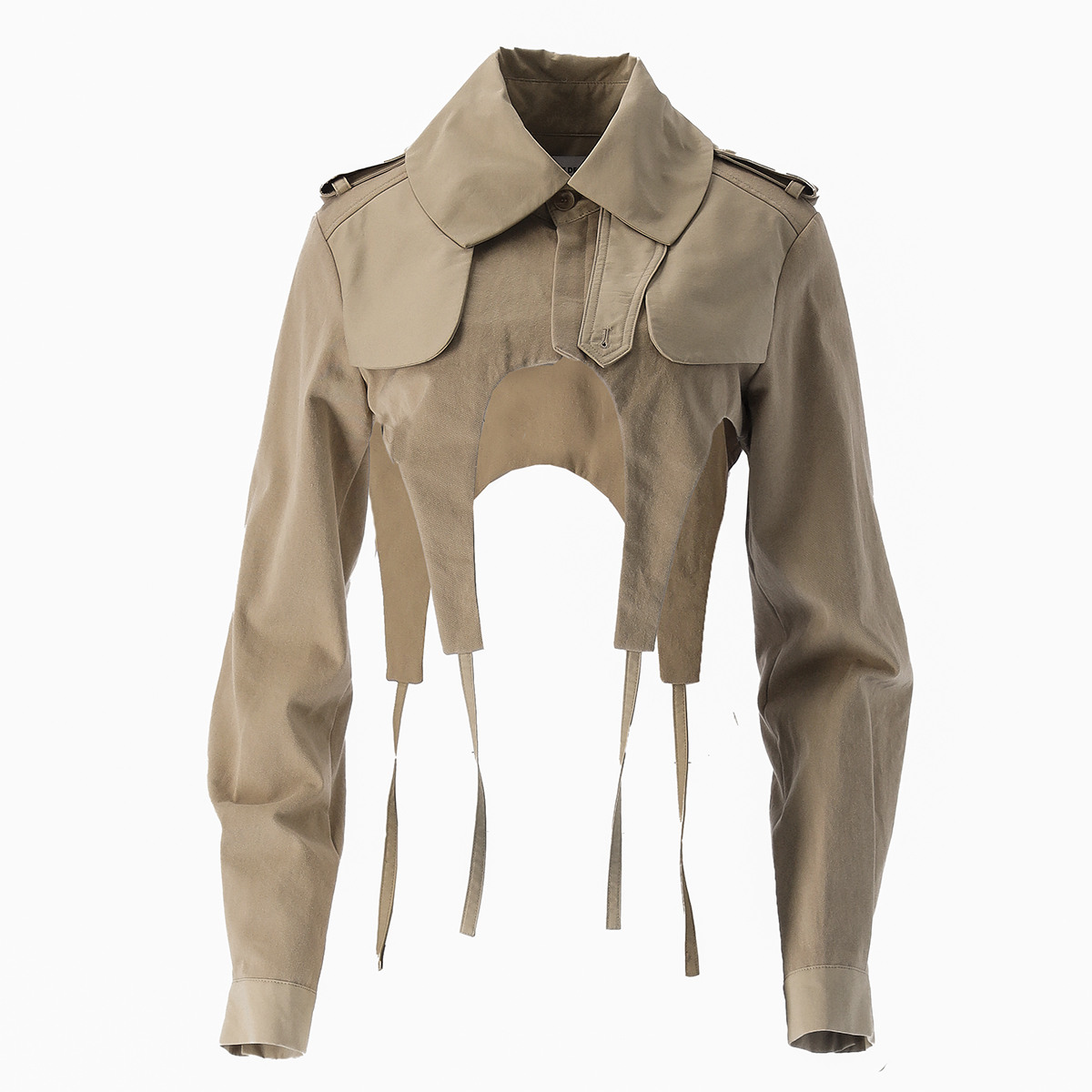 아드베스 [현대백화점] [KB국민카드, H.Point PayKB국민카드6%할인~10/08]Trench Crop Jacket (Beige) W23TCJC30 +할인쿠폰