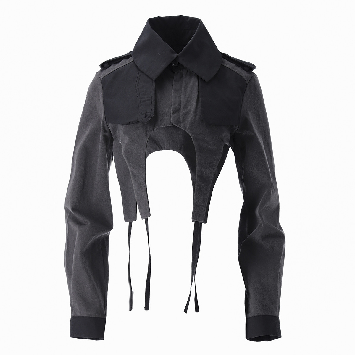 아드베스 [현대백화점] [KB국민카드, H.Point PayKB국민카드6%할인~10/08]Trench Crop Jacket (Black) W23TCJC00 +할인쿠폰