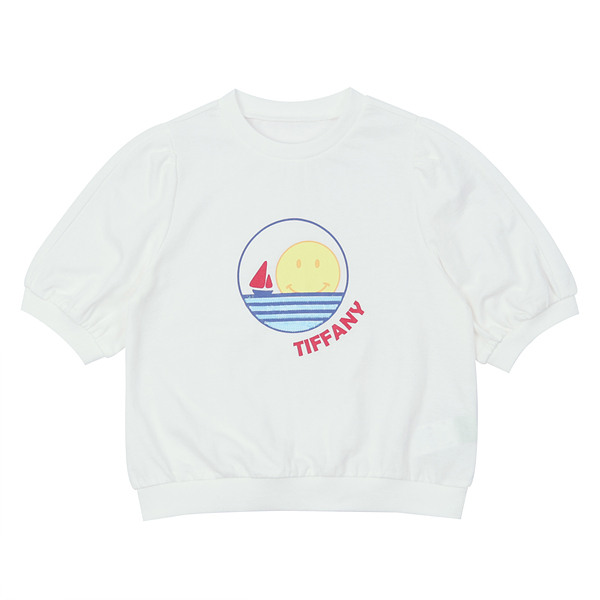 [현대백화점] [H.Point Pay현대백화점카드5%즉시할인~03/29]IV 스마일 나염 티 T42KST060