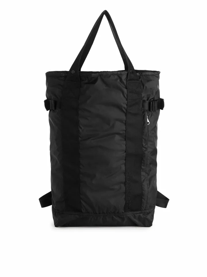 ARKET default image 4 of Black in 패커블 투웨이 백팩