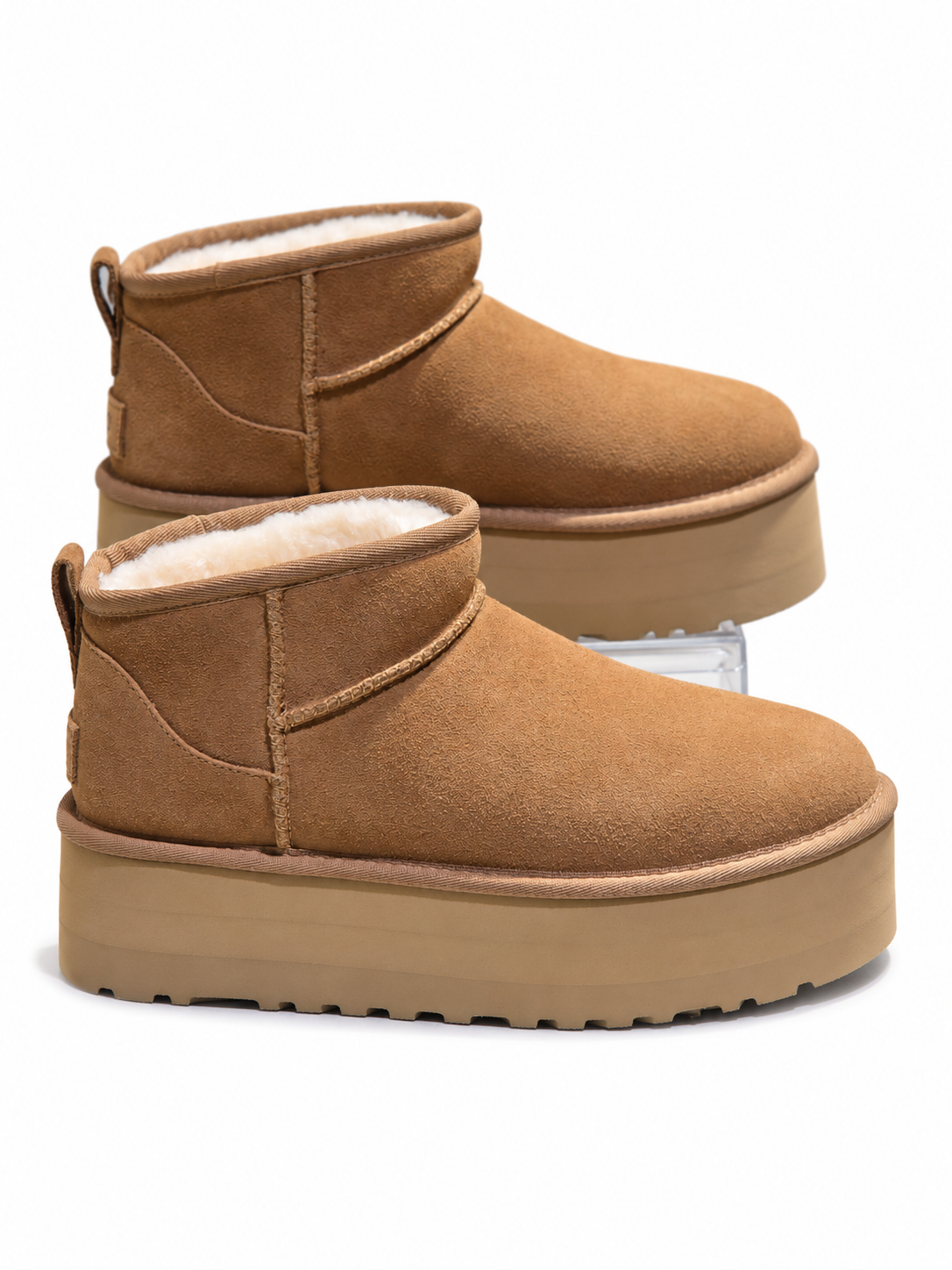 [공식 UGG] 클래식 울트라 미니 플랫폼 체스트넛 (166N302610) 여성 부츠 상품 이미지