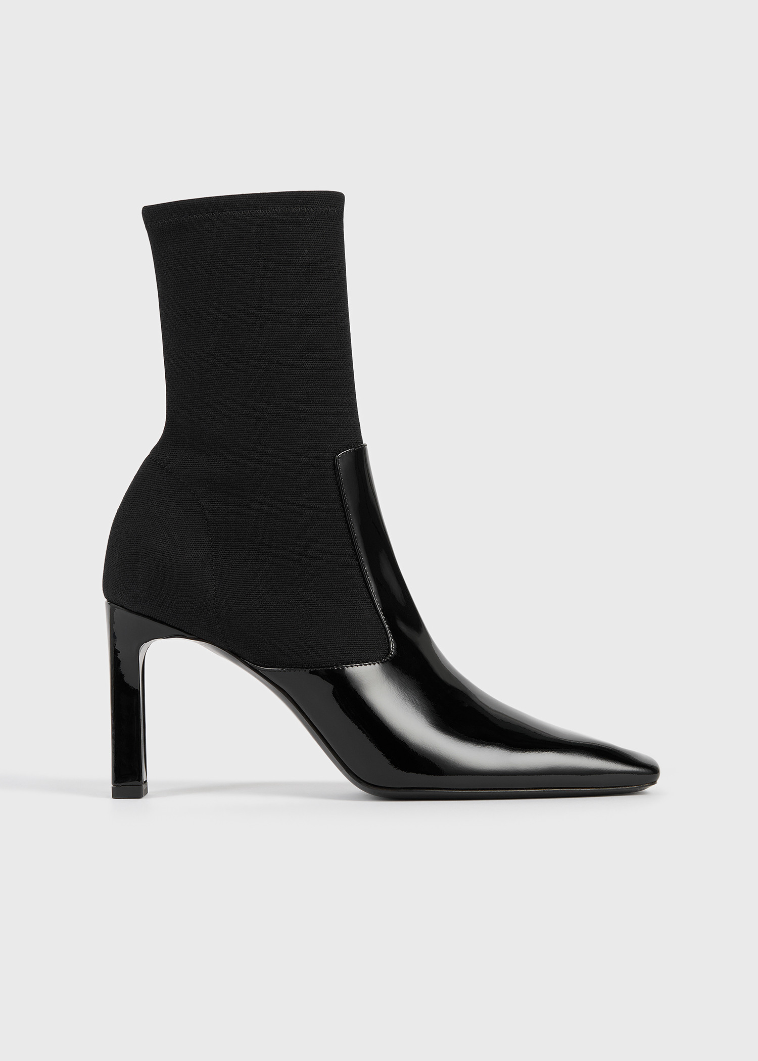 TOTEME default image 24 of 블랙 in 바 페이턴트 부츠 블랙