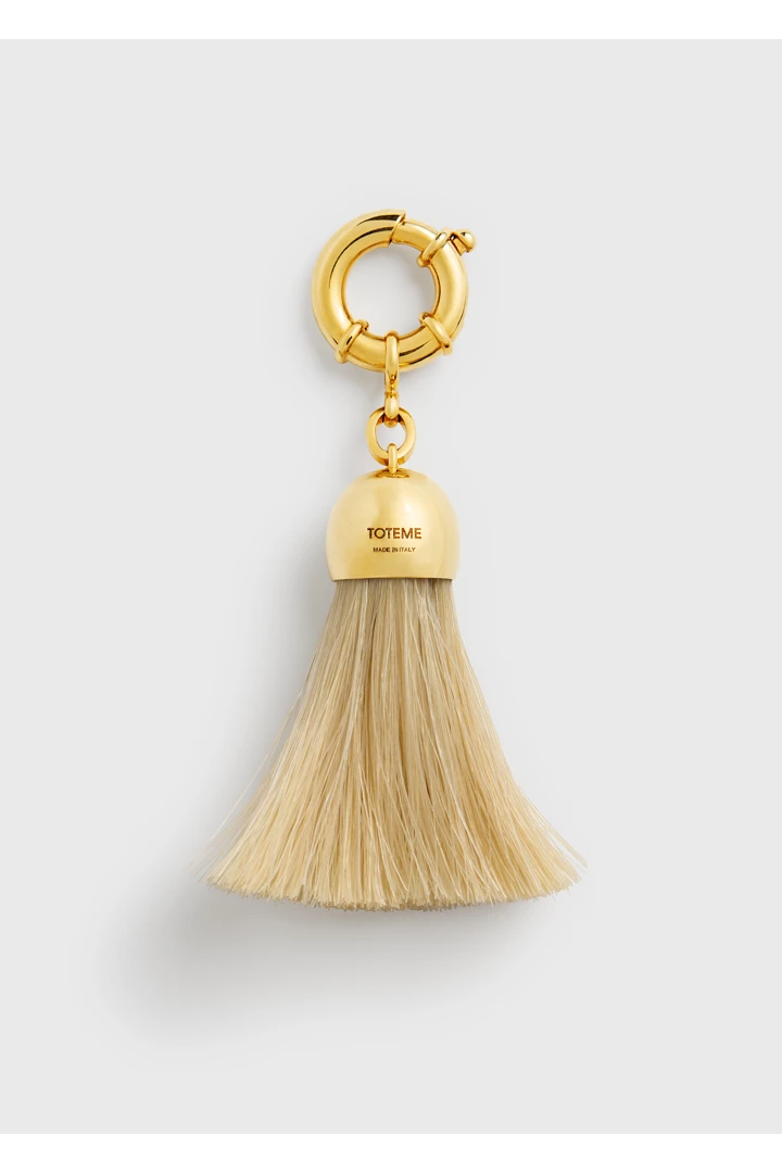 TOTEME 홀스 헤어 참 골드의 골드컬러 0번쨰 이미지입니다.