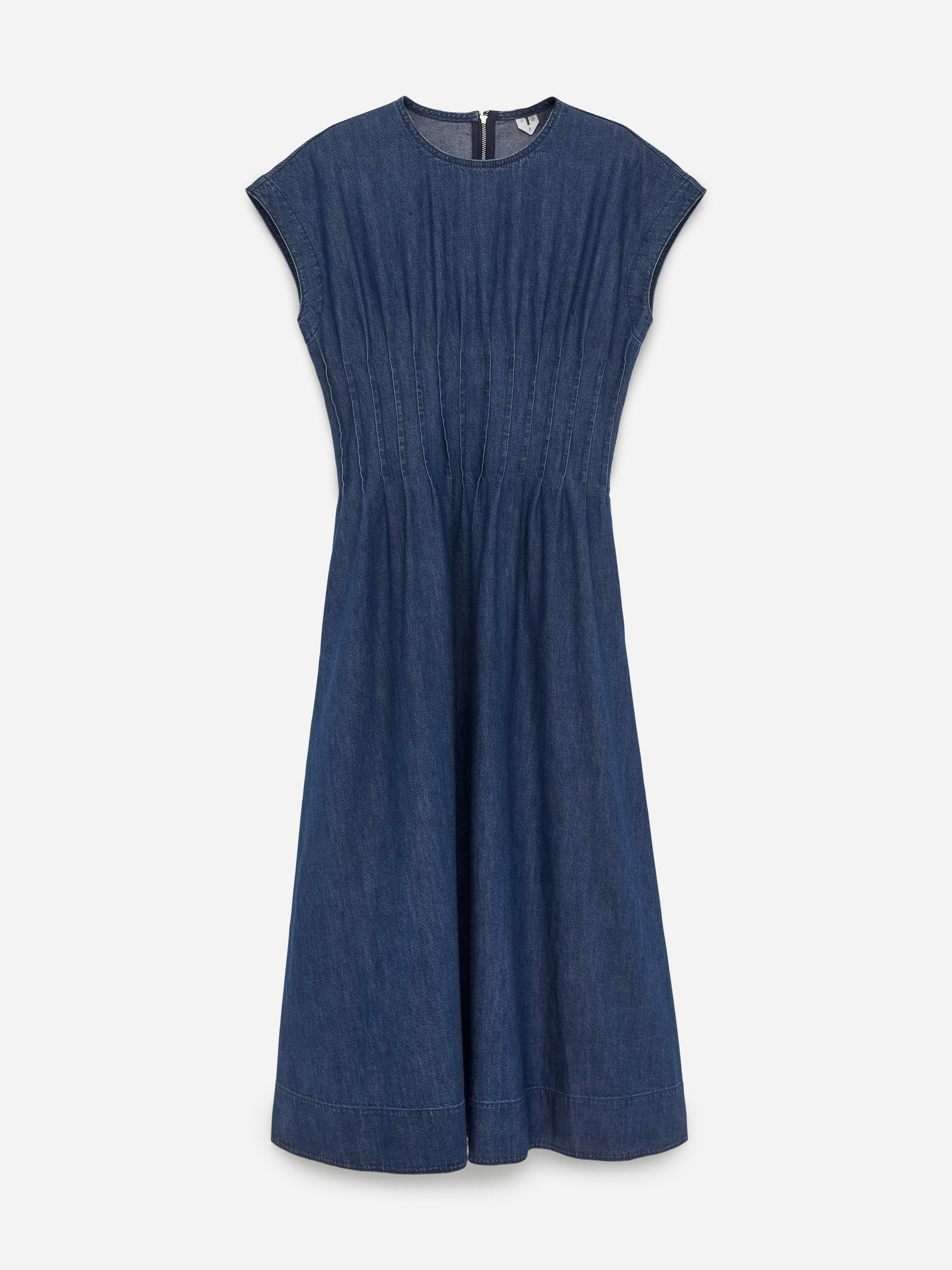 ARKET default image 4 of Blue in 플리츠 데님 드레스