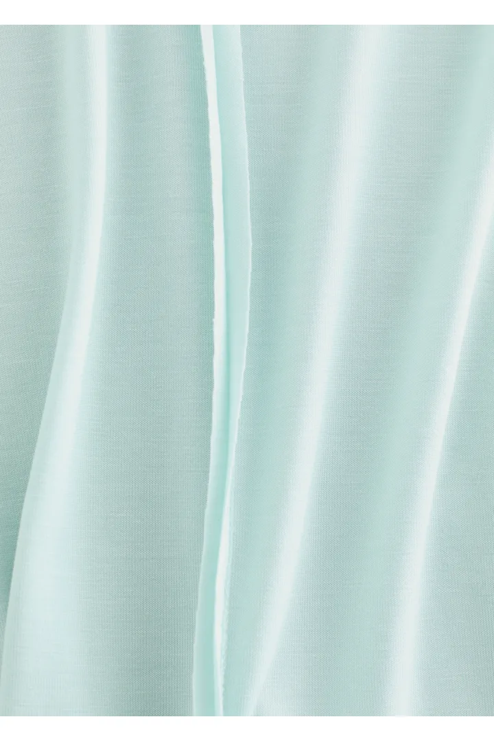 앤아더스토리즈 롱 슬리브 터틀넥 탑의 터쿼이즈컬러 Product입니다.