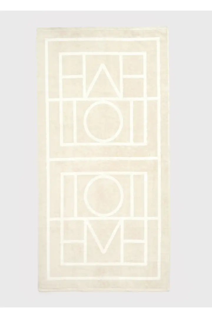 TOTEME default image 11 of 크림 in 자카드 타월 샌드