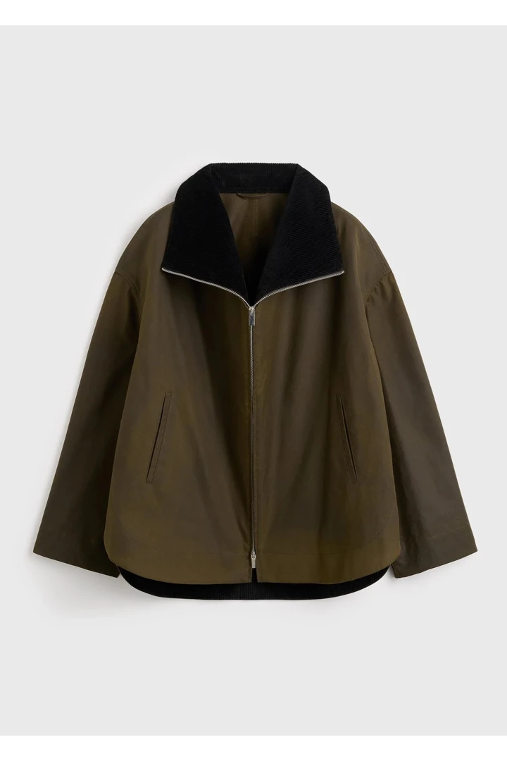 TOTEME 지퍼 컨트리 재킷 바크의 바크컬러 6번쨰 이미지입니다.