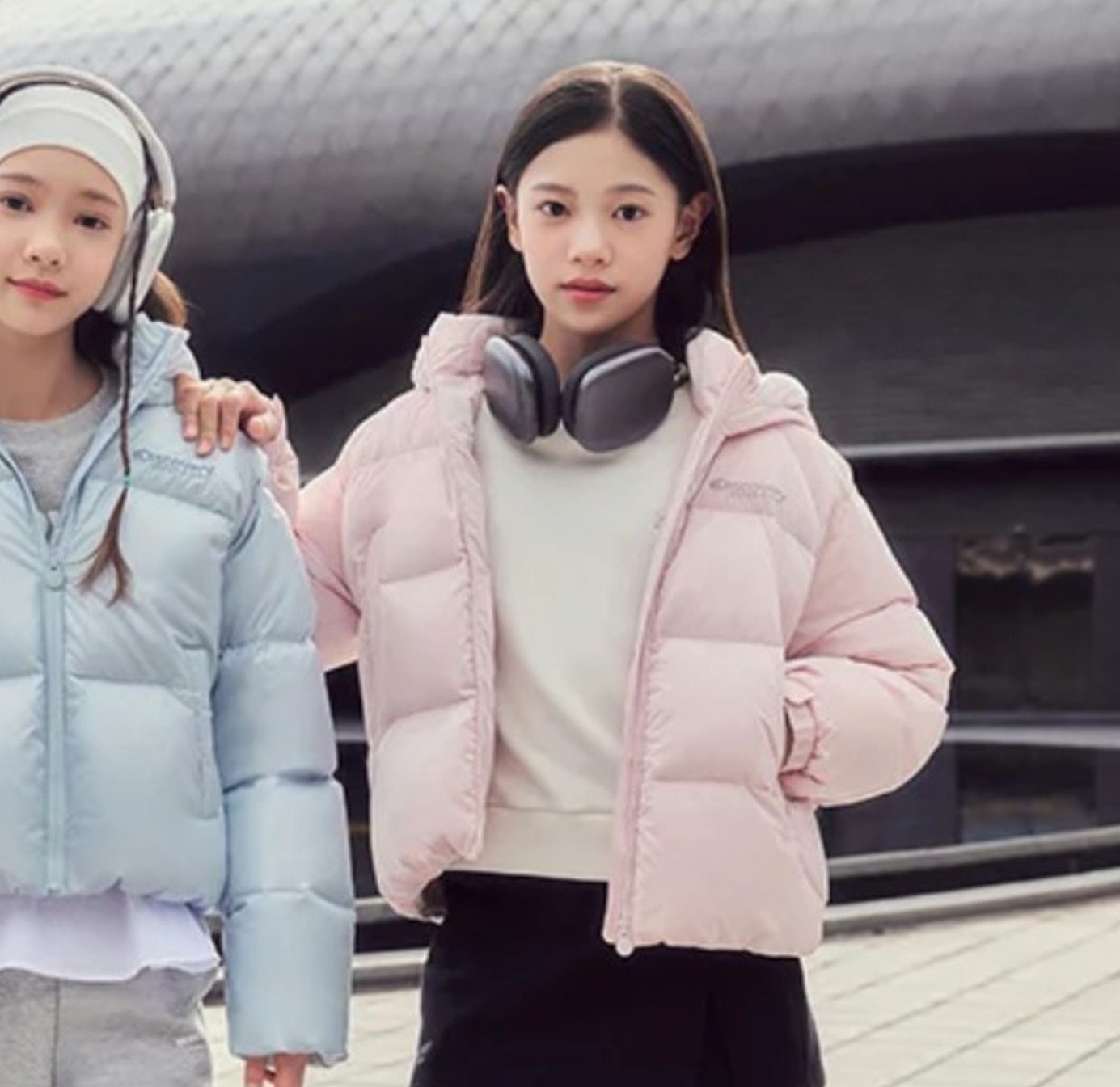 여아 샤일로 다운 숏패딩 20 DkDJ78056 상품 이미지