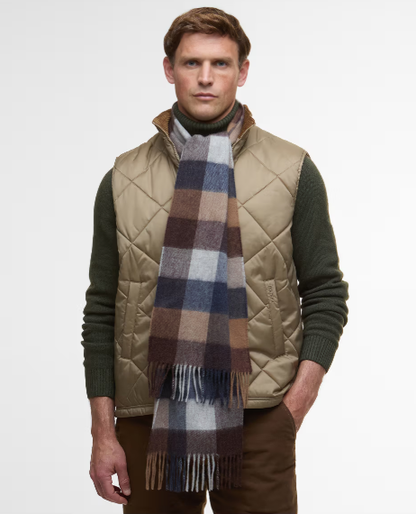 주식회사 LF [현대백화점] [우리카드7%할인~04/12]바버 Barbour  URSC5F002MU 타탄 램스울 Tattersall 스카프 +할인쿠폰