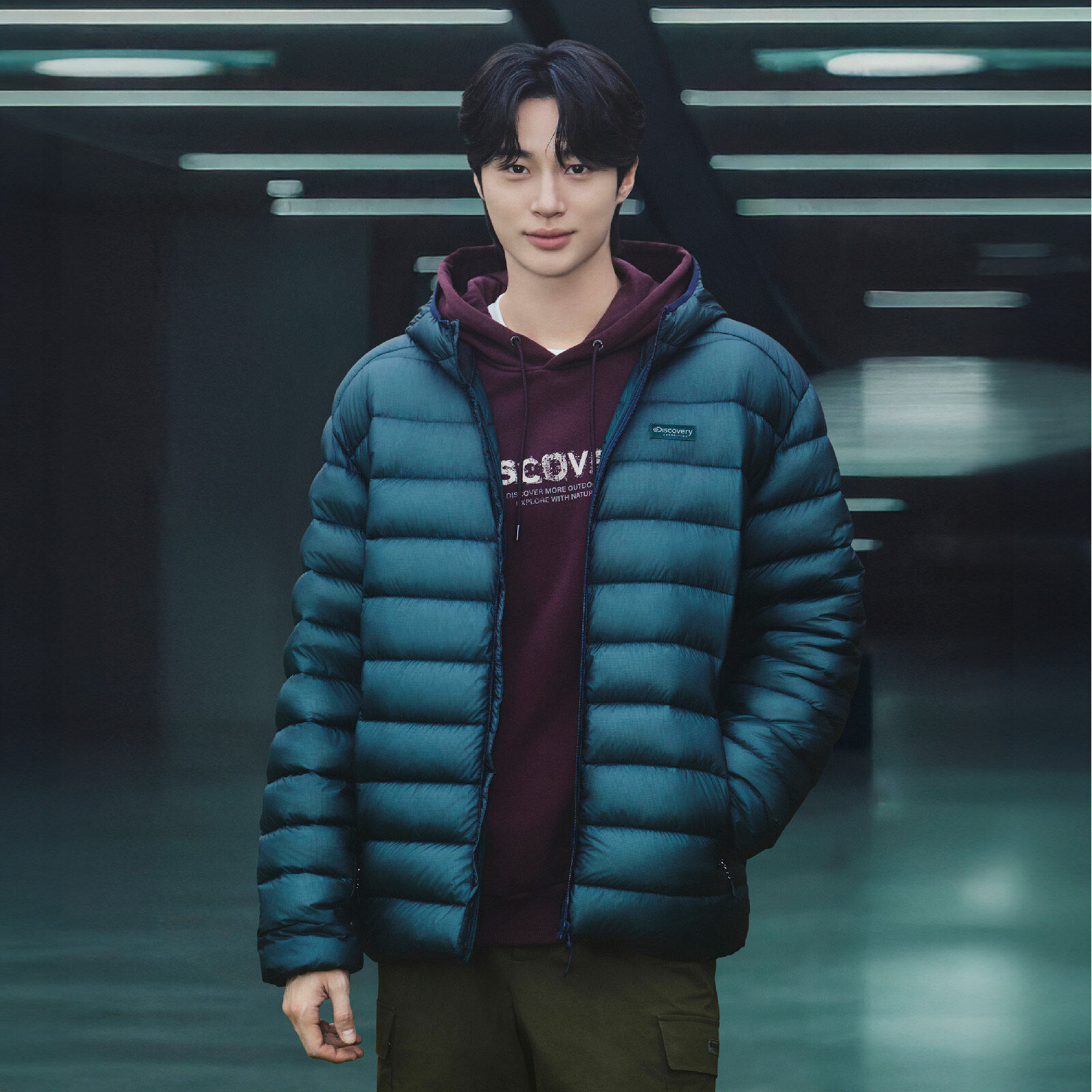 (DMDJ7I056) 2025 F/W 남성 올버트 후드 구스다운 경량패딩 상품 이미지