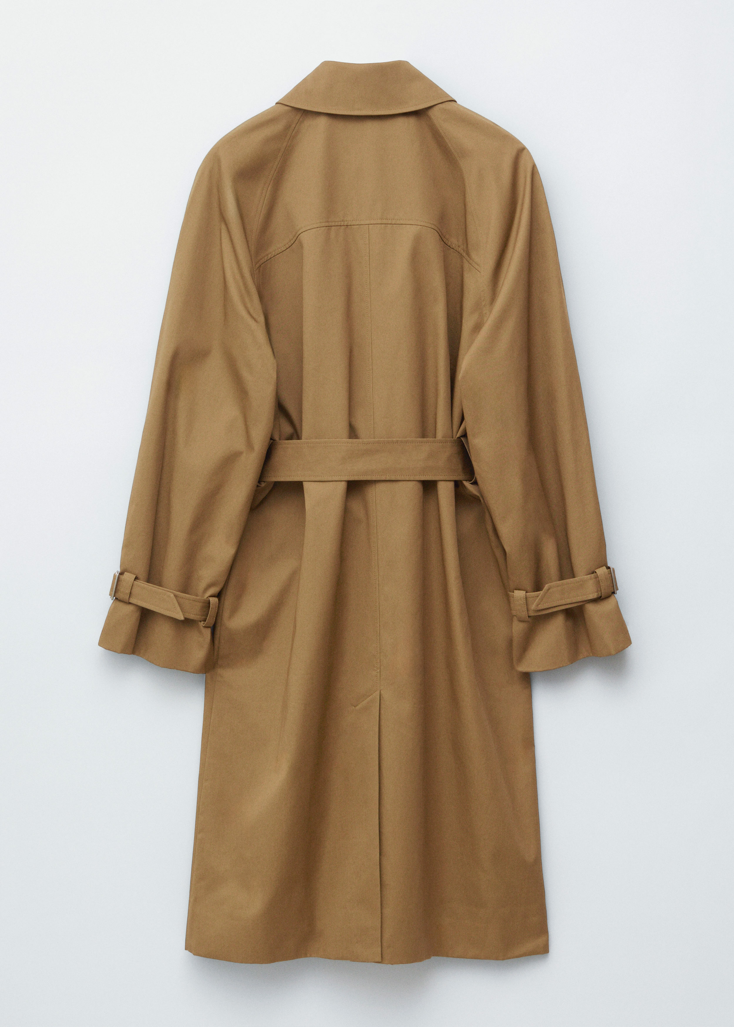 앤아더스토리즈 벨티드 카 코트의 미디엄 브라운컬러 Product입니다.