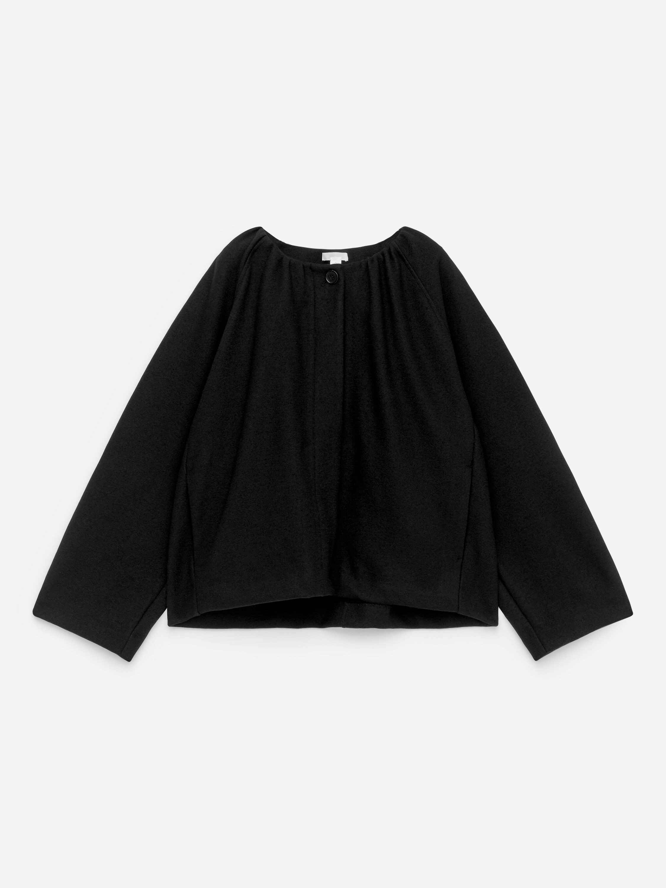 ARKET default image 9 of Black in 더블 울 코튼 재킷