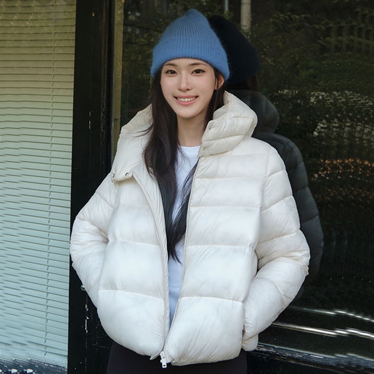 376911 박현지 여자 후드 경량 패딩 자켓 05376911 상품 이미지