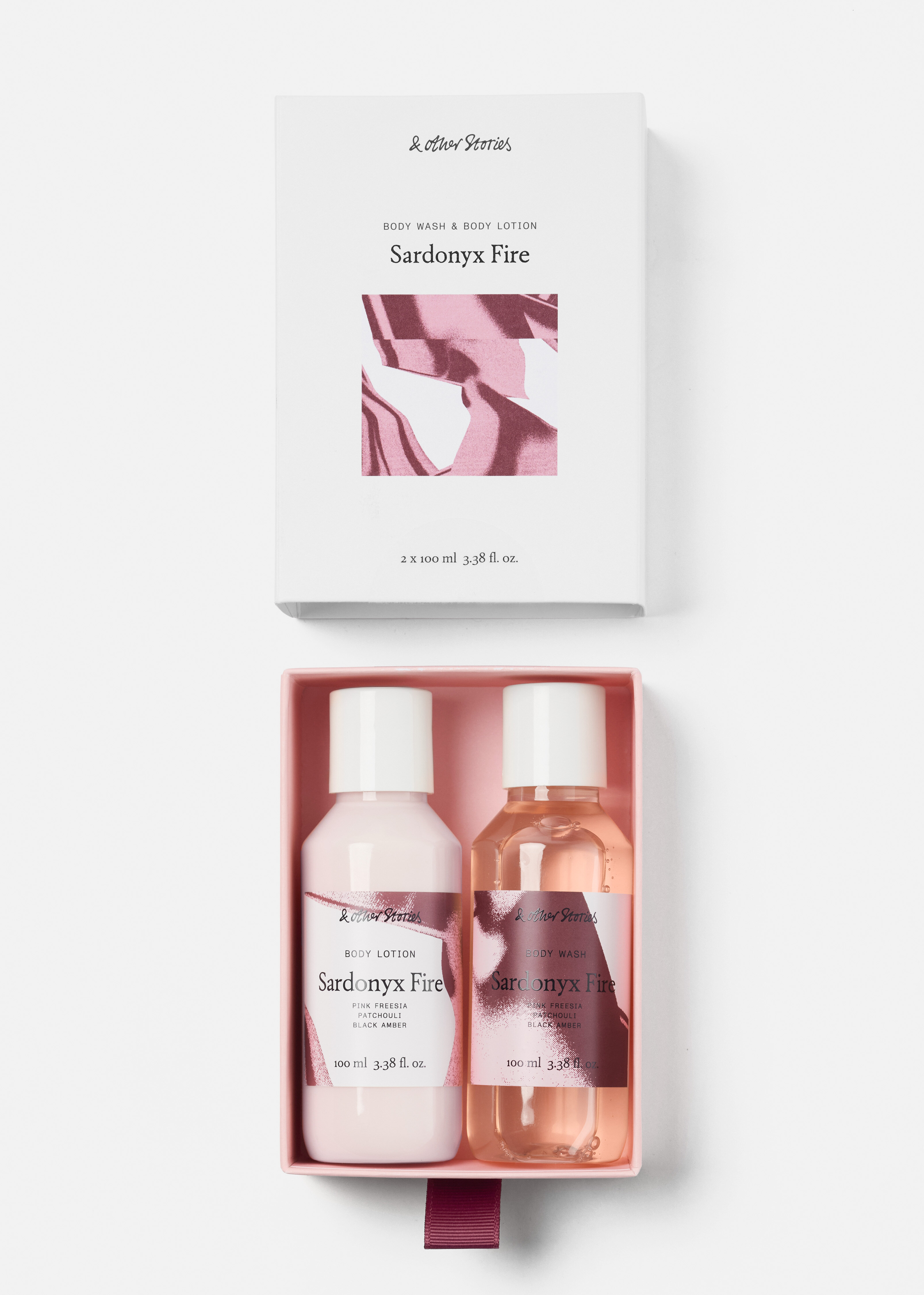 앤아더스토리즈 사도닉스 파이어 바디 워시 & 바디 로션 미니 키트의 사도닉스 파이어컬러 Product입니다.