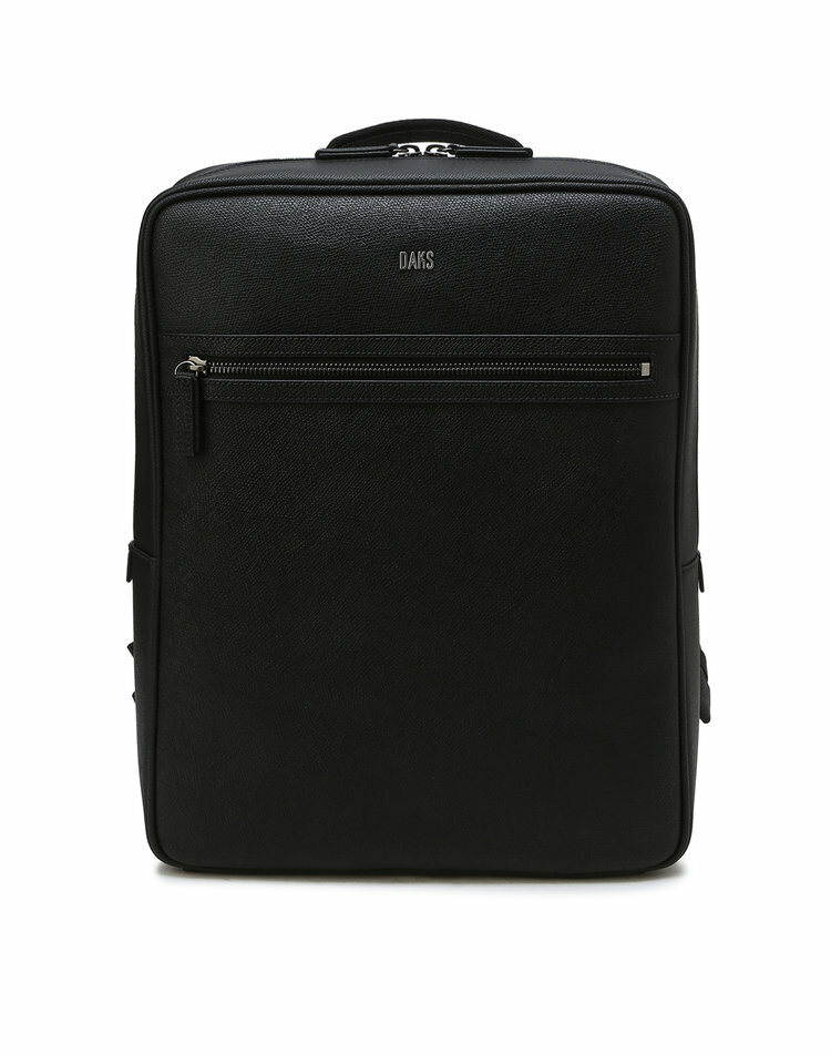 [현대백화점] 닥스핸드백 DBBA4F337BK (15인치 노트북 수납가능) 블랙 심플 소가죽 백팩 DBBA4F337 닥스가방 +할인쿠폰