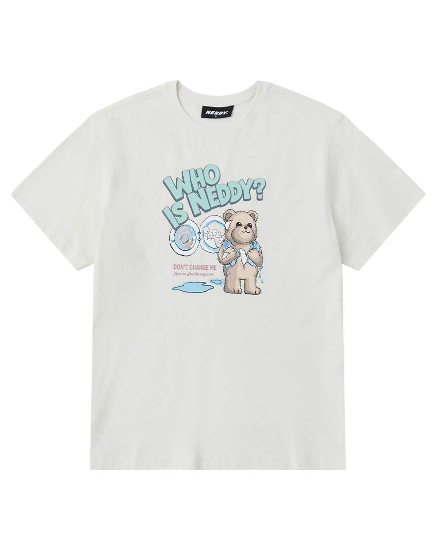 주식회사 멀티넥스 [현대백화점] 네디 런드리 반팔 티셔츠(25SS) PNEU25ST13 NEDDY LAUNDRY S/S T-SHIRT(25SS) +할인쿠폰