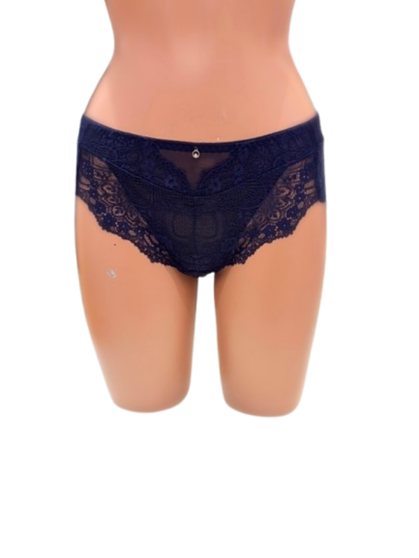 트라이엄프 (90-100)(TFWPT711 DNY) 26FW 네이비 드리밍 2.0 러브가든 노라인 레이스팬티 상품 이미지