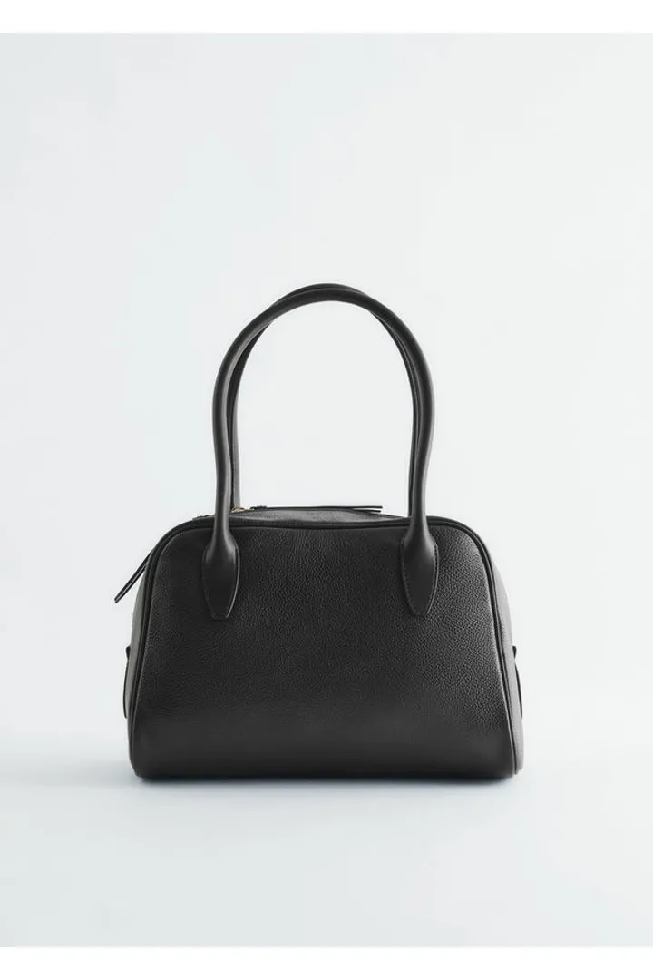 &OS image Style With default 1 of null in 레더 볼링 백