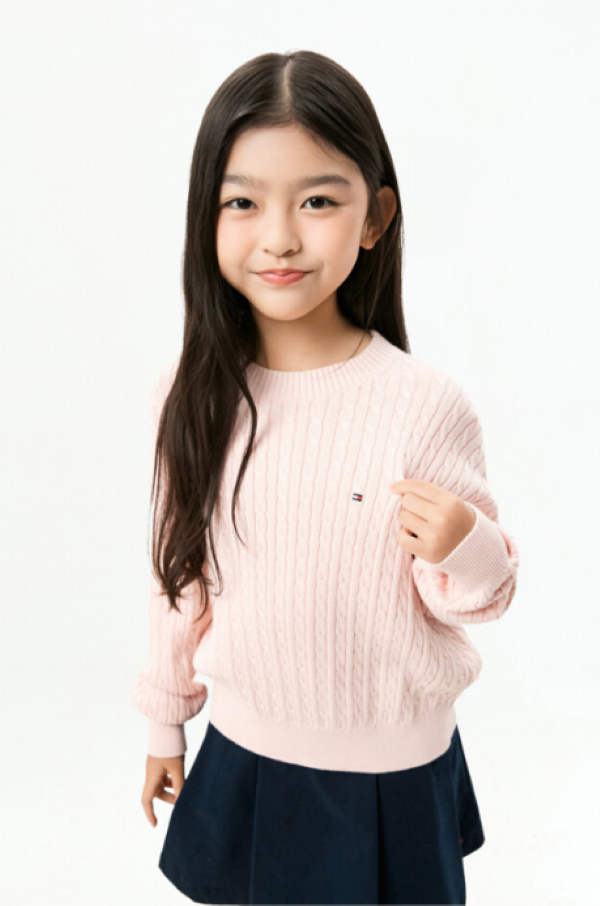 (주) 한섬 [현대백화점] [KB국민카드, H.Point PayKB국민카드6%할인~09/20]T42G7WWO050GT1 M 클래식 코튼 크루넥 스웨터  +할인쿠폰