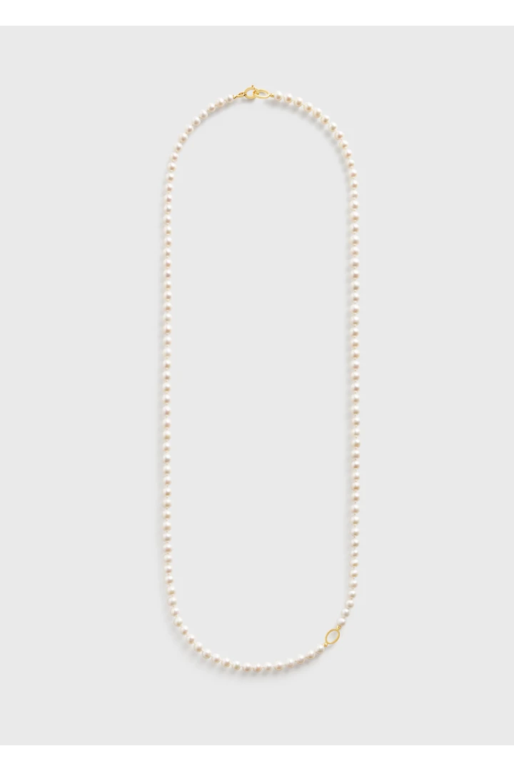 TOTEME default image 13 of 화이트 in 인피니티 펄 네크리스 화이트