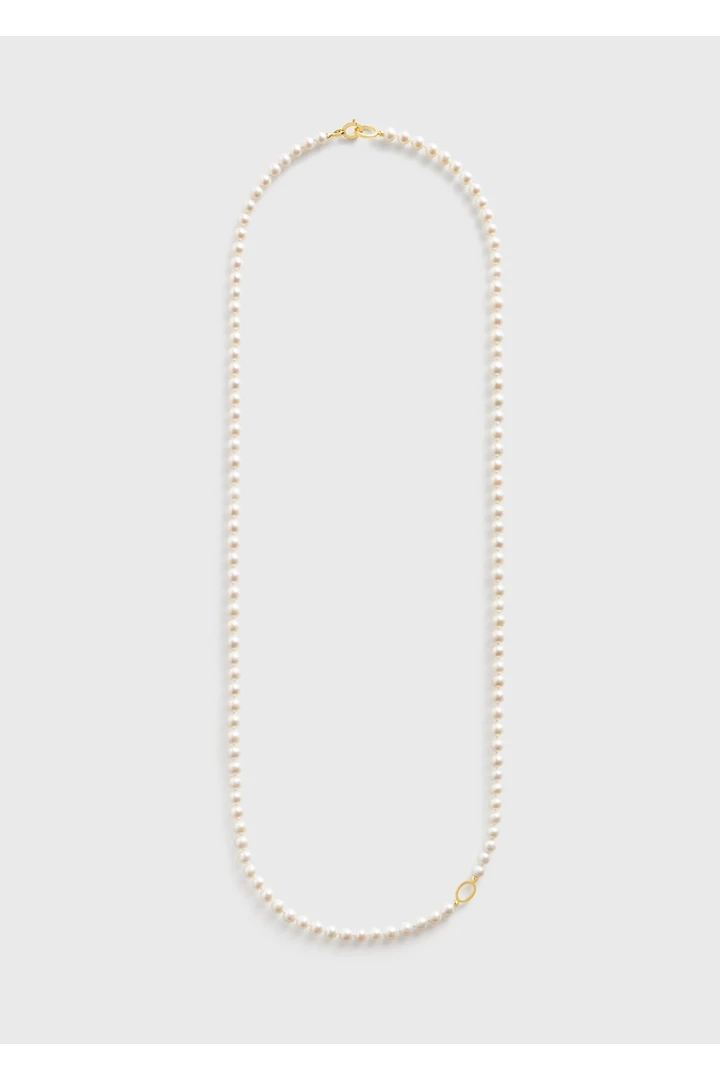 인피니티 펄 네크리스 화이트