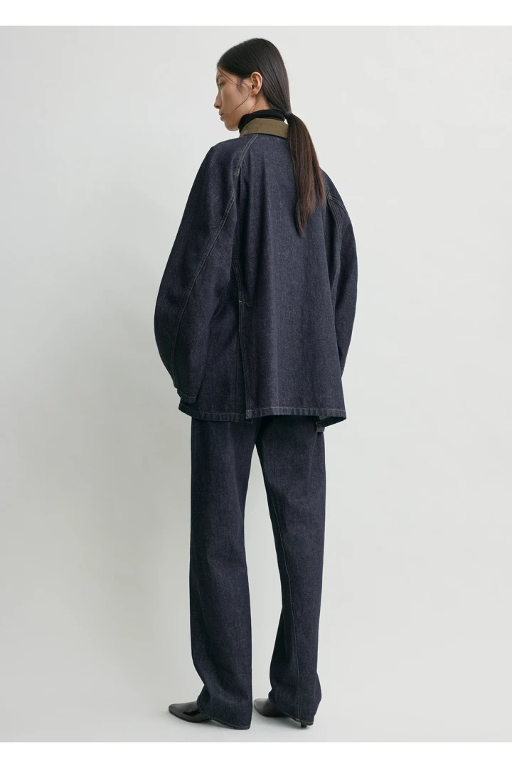 TOTEME 데님 코듀로이 재킷 소프트 로의 소프트 로컬러 2번쨰 이미지입니다.