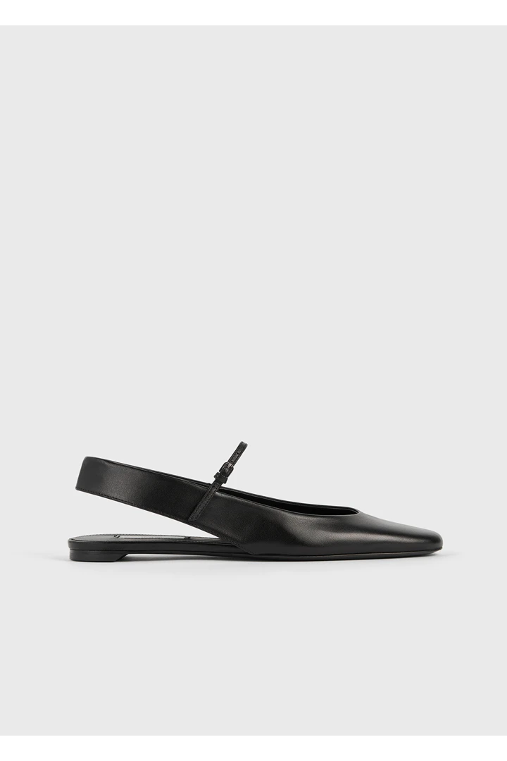 TOTEME 슬링백 나파 메리 제인스 블랙의 블랙컬러 0번쨰 이미지입니다.