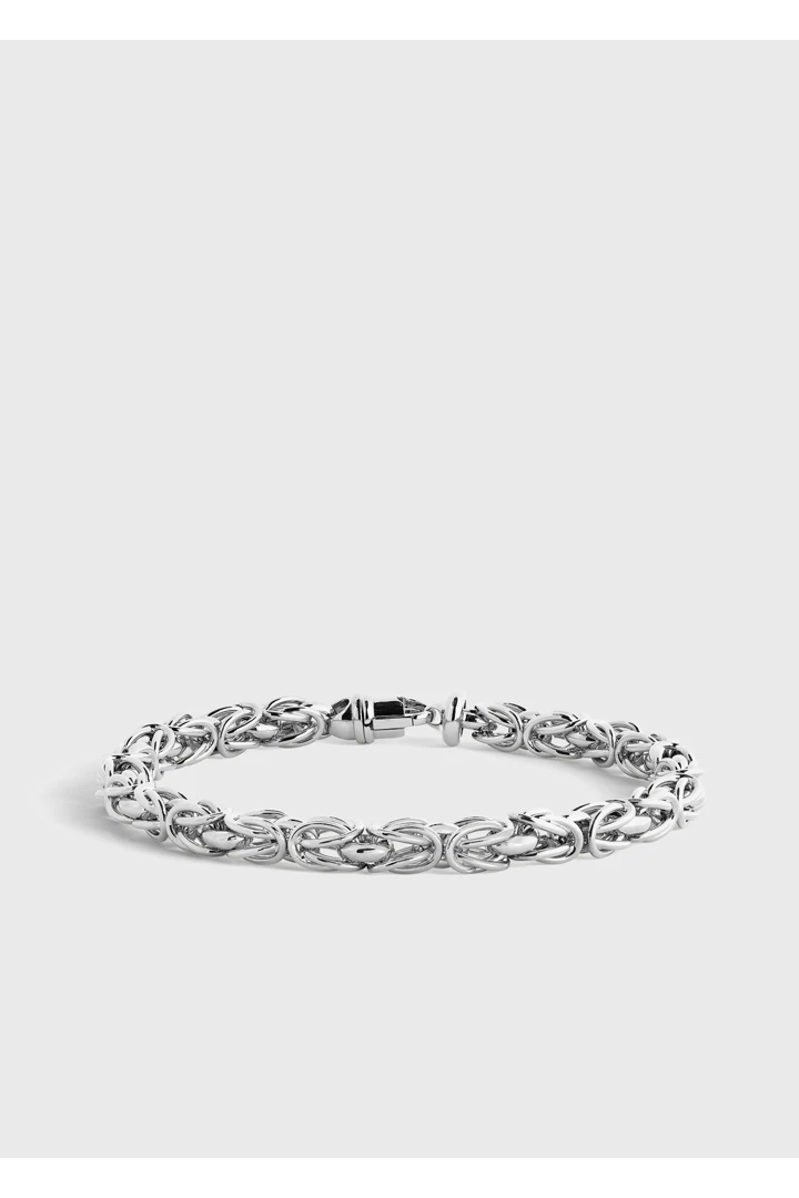 TOTEME 비잔틴 칼라 네크리스 실버의 실버컬러 1번쨰 이미지입니다.