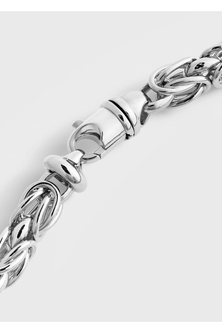 TOTEME 비잔틴 칼라 네크리스 실버의 실버컬러 2번쨰 이미지입니다.