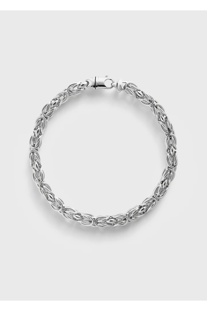 비잔틴 칼라 네크리스 실버