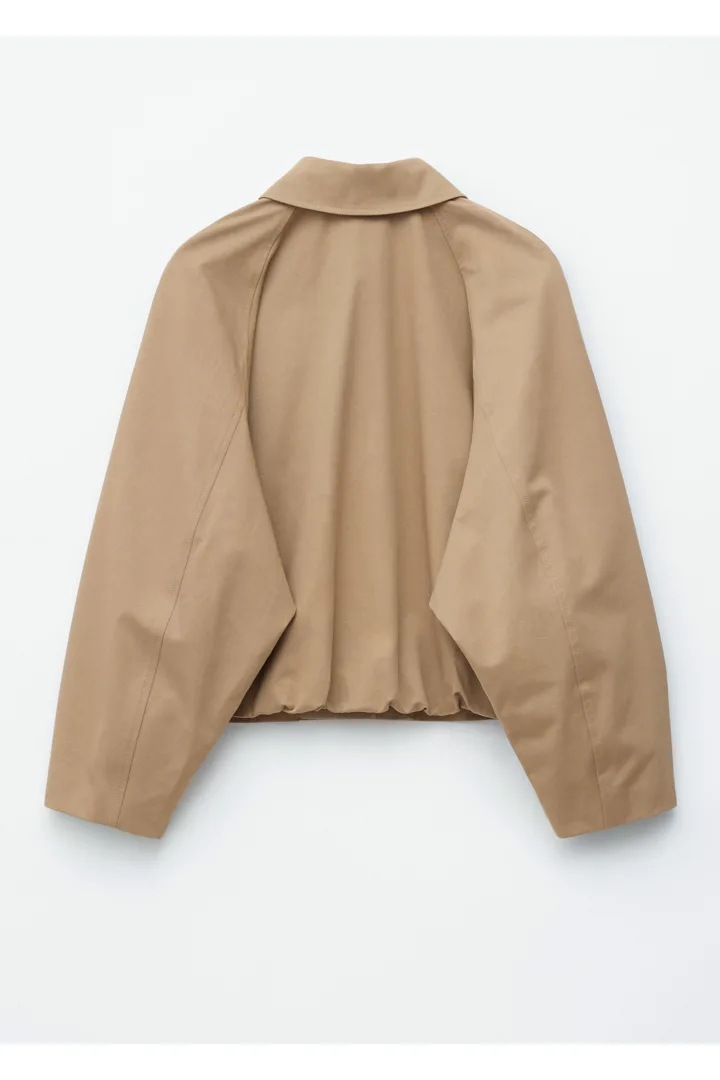 앤아더스토리즈 박시 코튼 자켓의 베이지컬러 Product입니다.