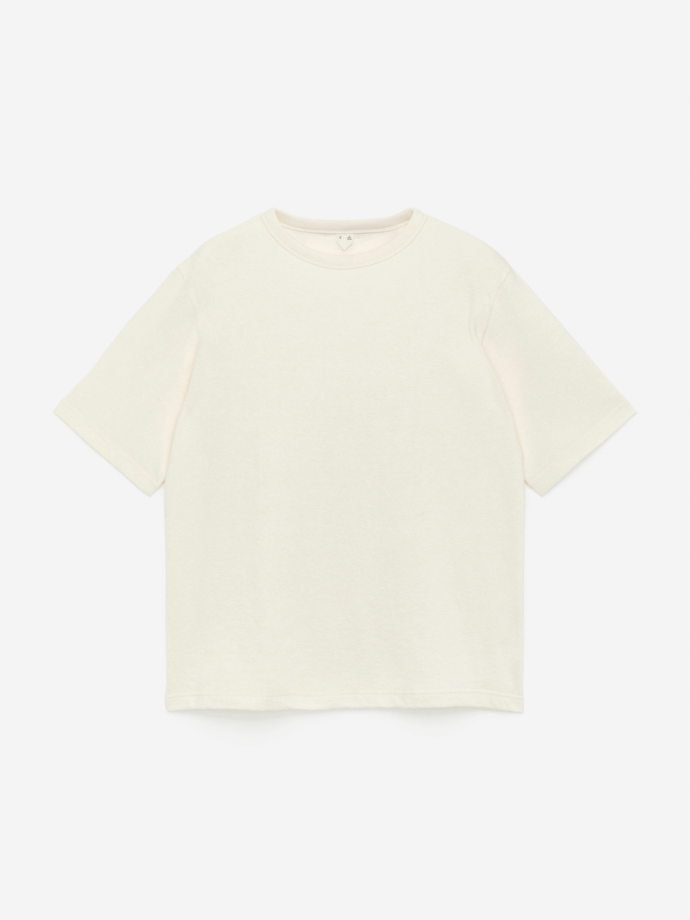 ARKET default image 1 of White in 릴랙스드 부클레 티셔츠