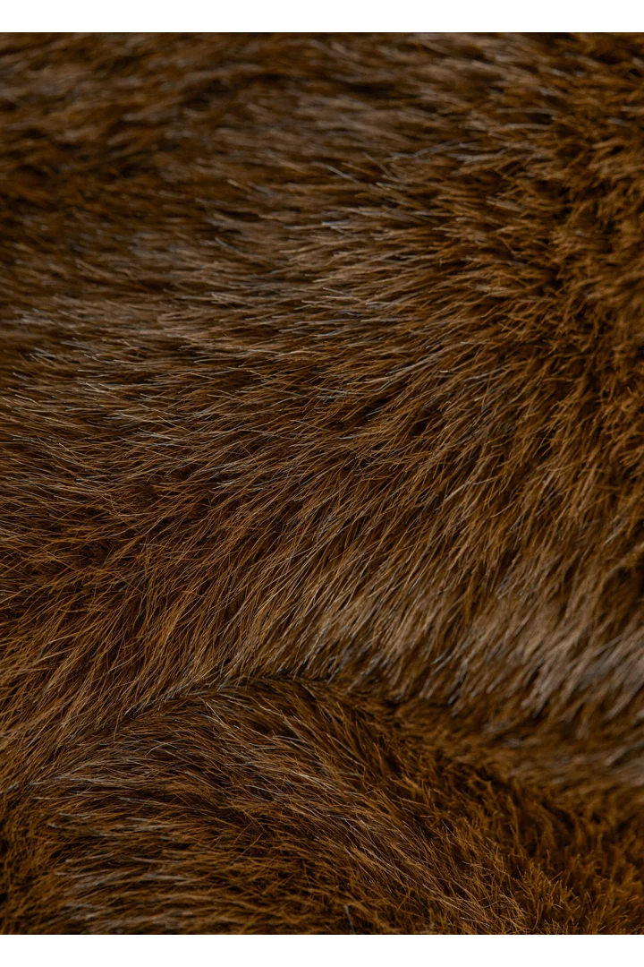 앤아더스토리즈 Faux 퍼 숄더 백의 브라운컬러 Detail입니다.