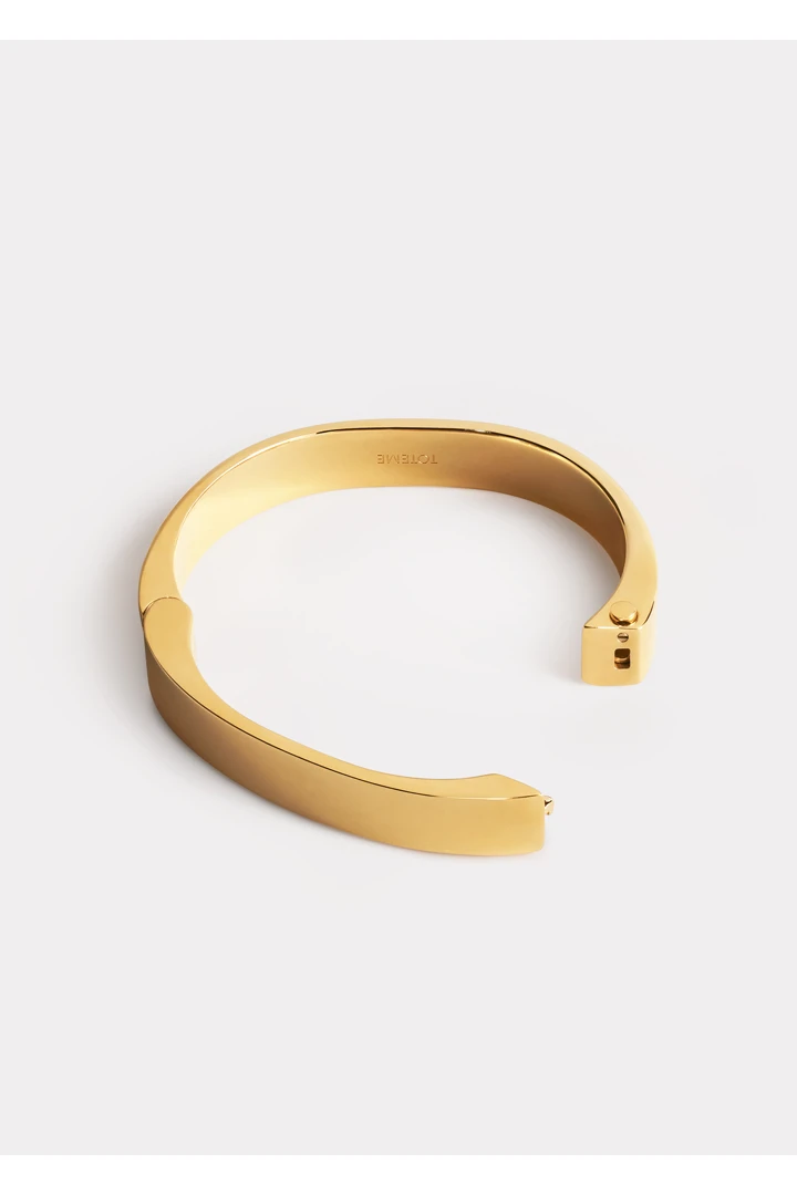 TOTEME 시그니처 브레이슬릿 골드의 골드컬러 2번쨰 이미지입니다.