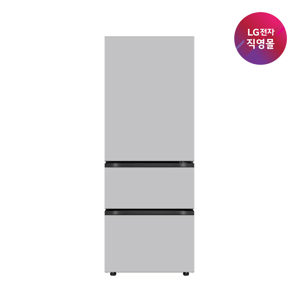 LG전자(주) [현대백화점] [LG전자 직영] LG 디오스 오브제컬렉션 김치톡톡 Z330MRRF21 (327L) +할인쿠폰