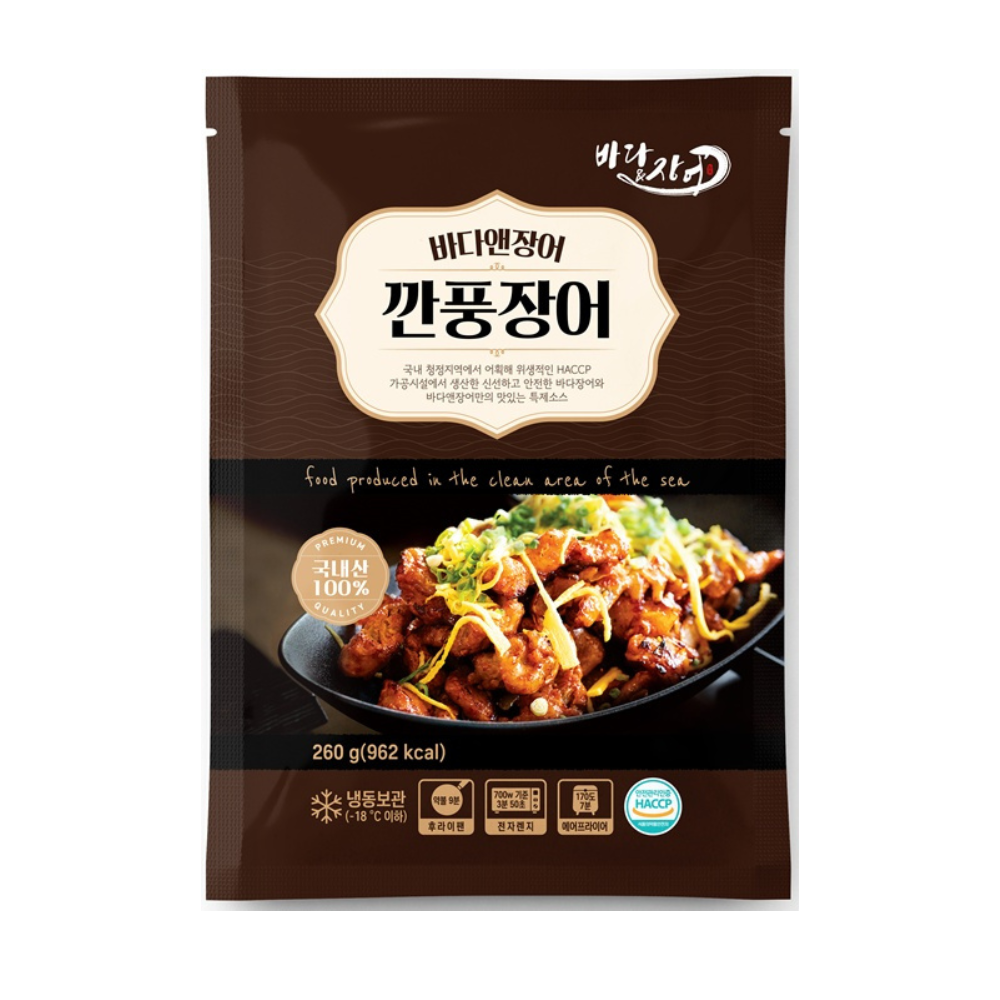 [현대백화점] 바다앤장어 깐풍장어(1인밀키트)