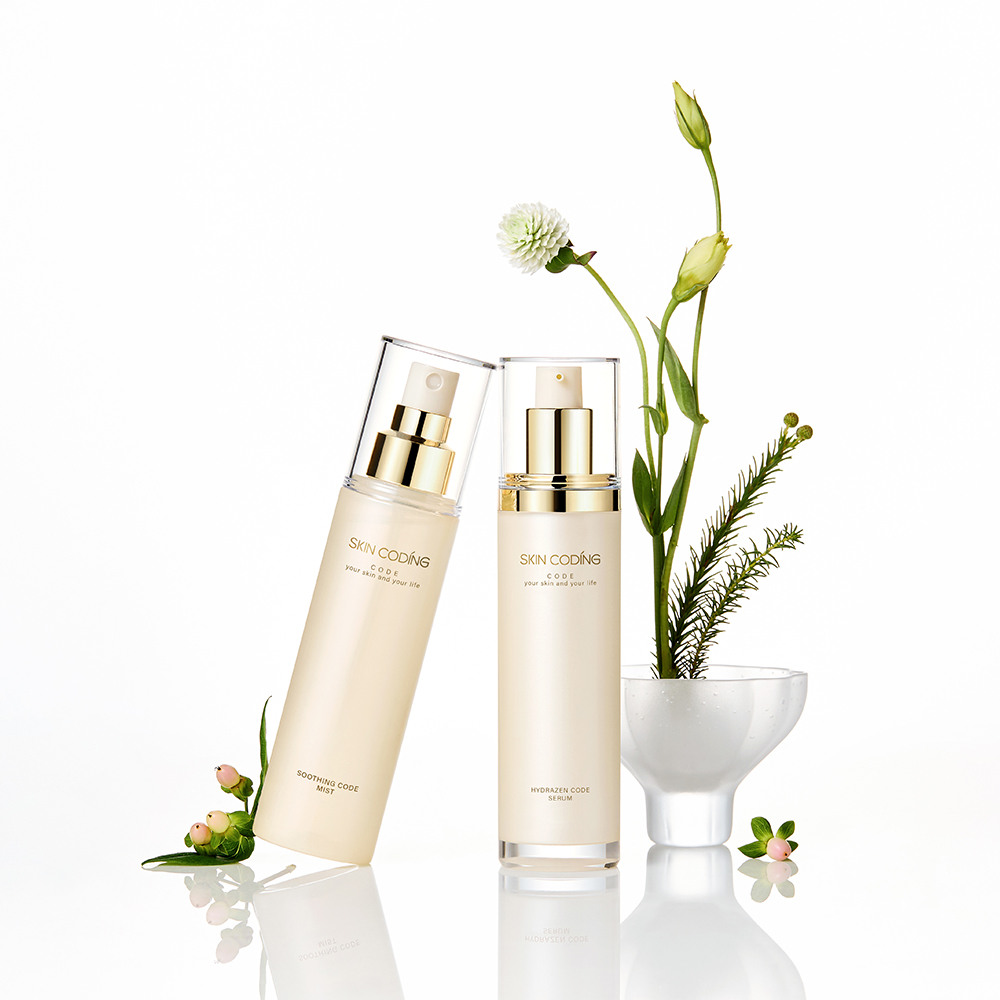 (주)쵸이스코스메틱(CHOICECOSMETIC) [현대백화점] 스킨코딩 수딩코드 토너미스트 100ml x1개+ 스킨코딩 하이드라젠코드 세럼 50ml x1개 +할인쿠폰