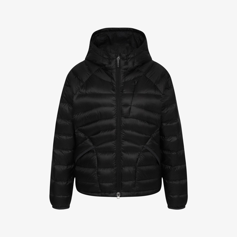 휠라코리아(FILA KOREA) [현대백화점] [KB국민카드, H.Point PayKB국민카드6%할인~09/06]남녀공용 에어플로우 후드 경량 다운 블랙 FS264DJ01X012001 +할인쿠폰