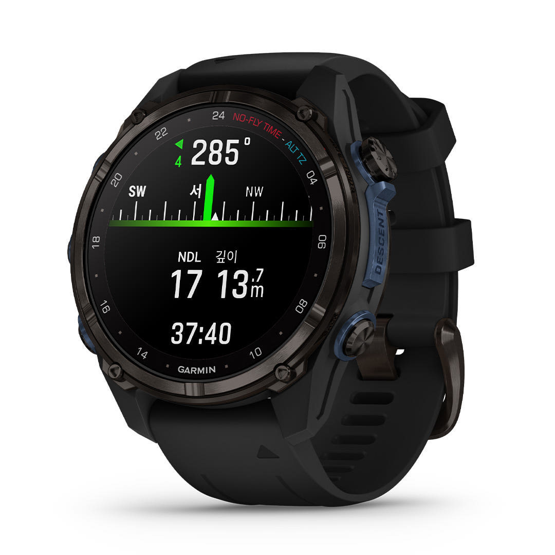 [현대백화점] 가민 디센트 MK3i 다이빙 GPS 스마트워치 블랙 43mm