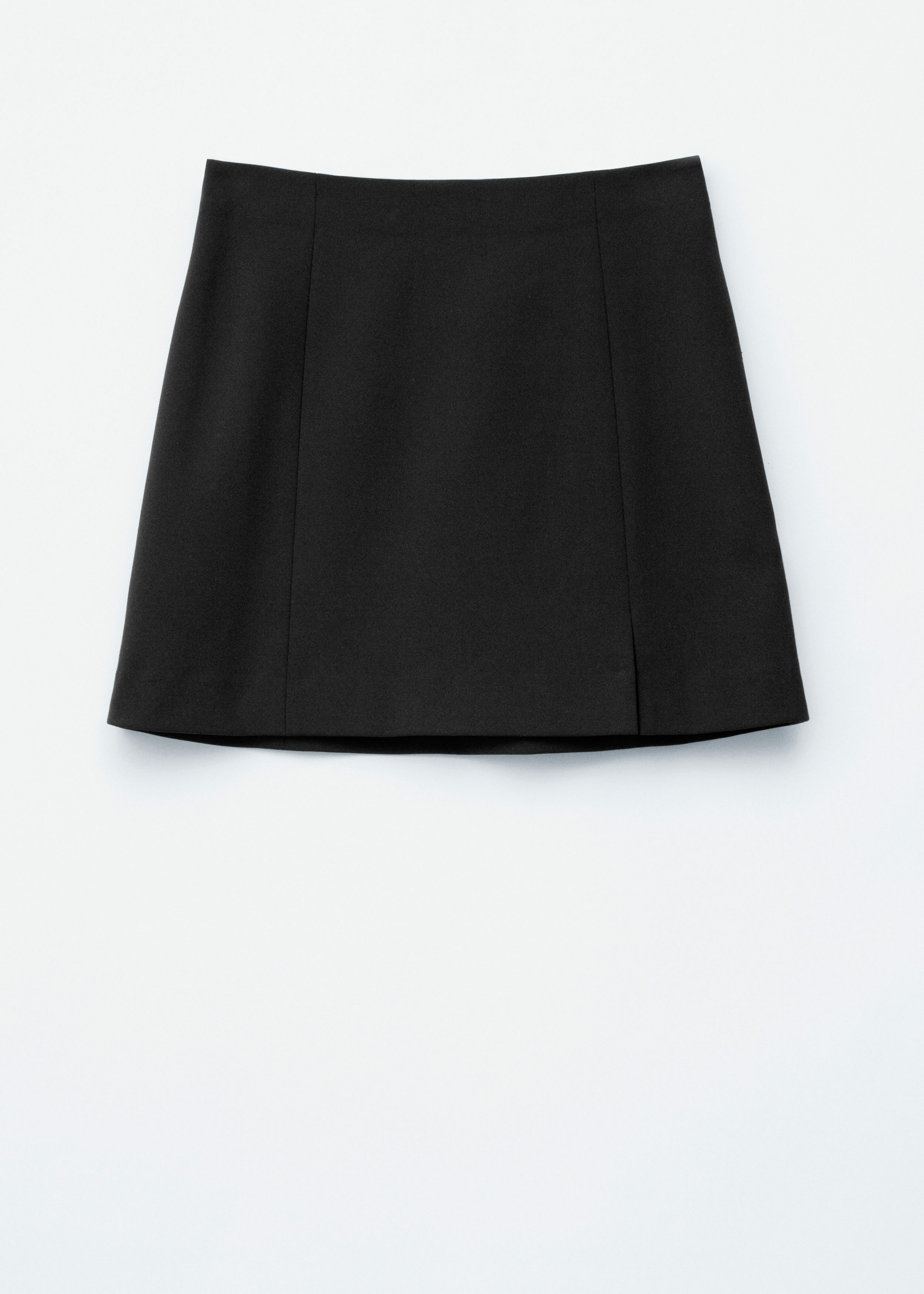 앤아더스토리즈 하이 웨이스트 미니 스커트의 블랙컬러 Product입니다.