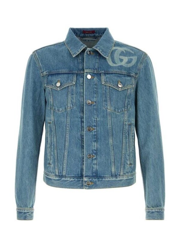 마시모 [현대백화점] [H.Point Pay현대백화점카드5%즉시할인~03/29]구찌 레이저 더블 G 데님 재킷 815625 XDC6W 4492.