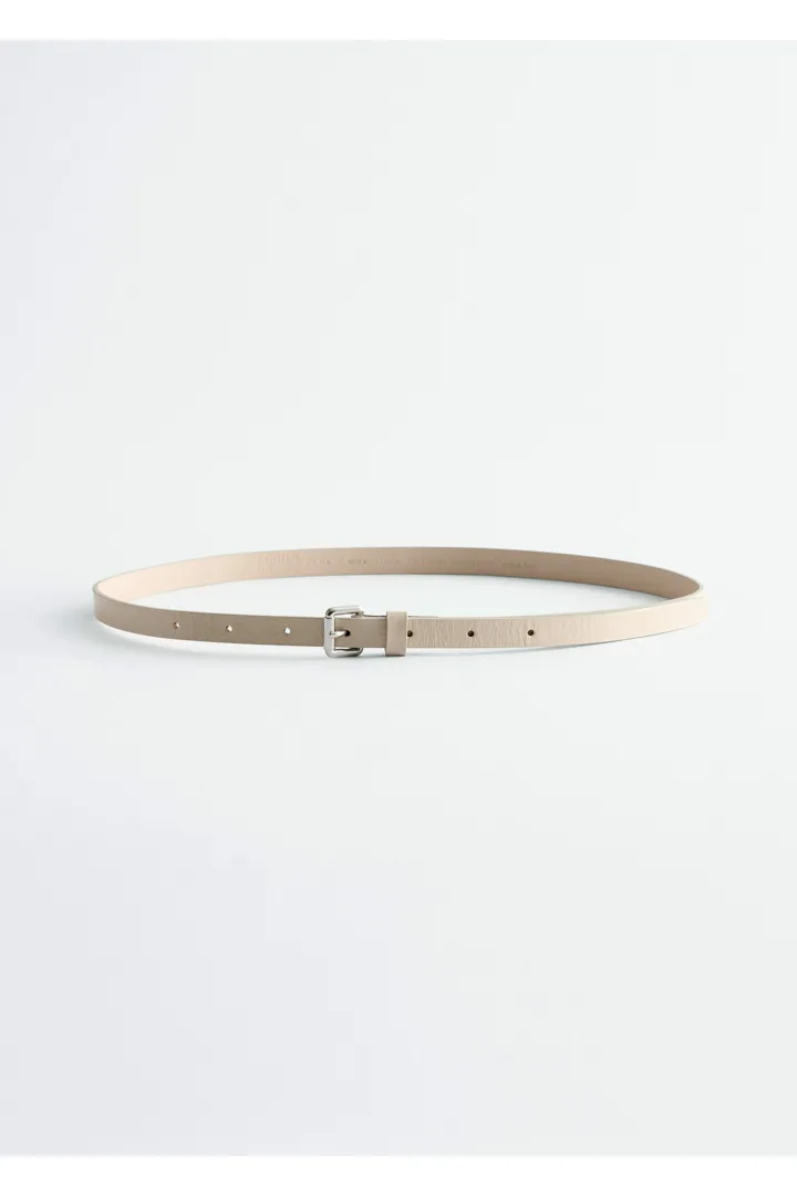 &OS image Style With default 2 of null in 슬림 레더 벨트